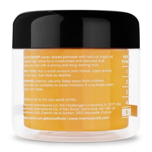 Kaniz WONDEREDGE strong hold hair pomade MANGO PAPAYA